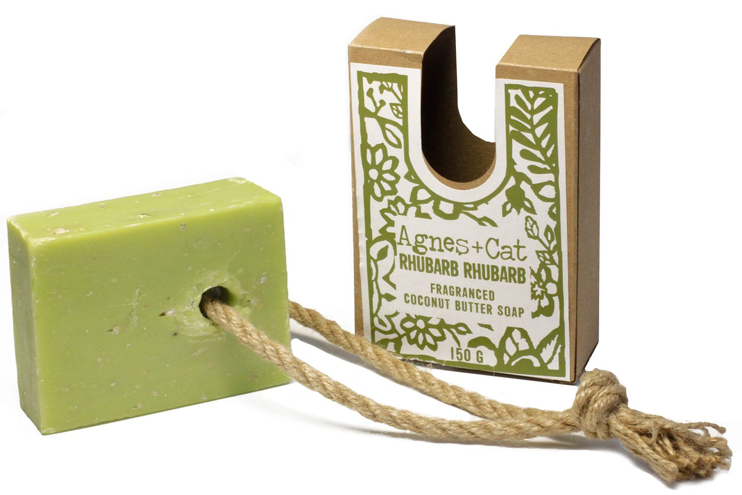 Soap On A Rope - RHUBARB